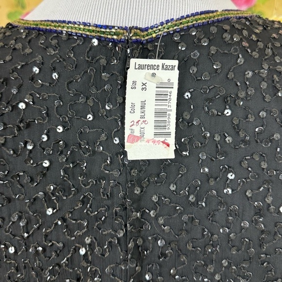 LAURENCE KAZAR Beaded Millennium Top - Picture 13 of 16